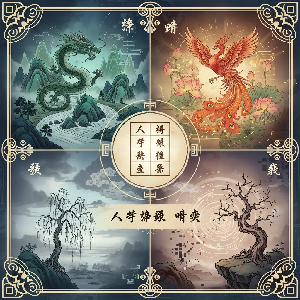 強弱旺衰 - 八字強弱