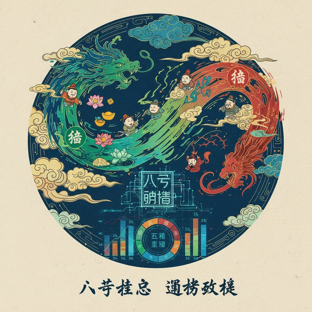 運勢曲線 - 八字喜忌