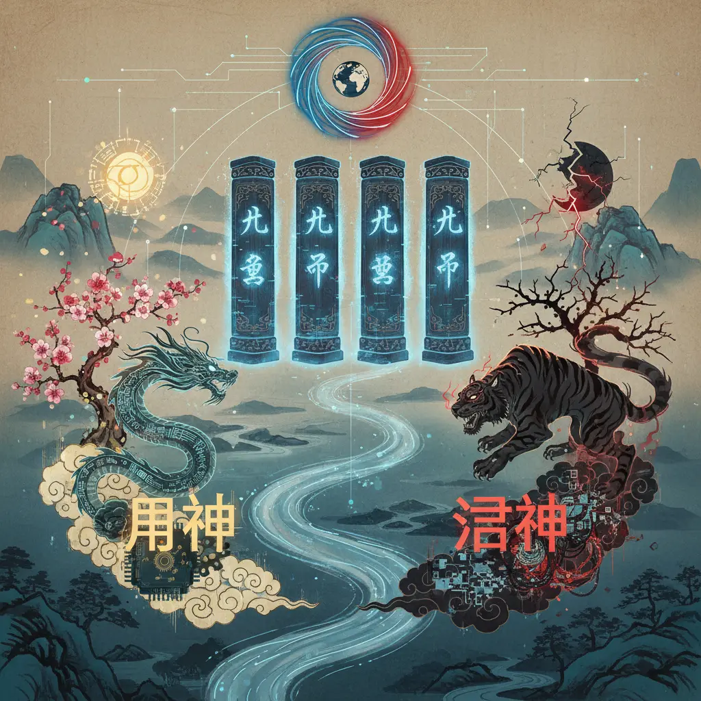 用神忌神 - 八字