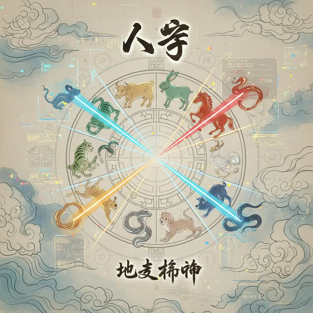 地支相沖 - 八字