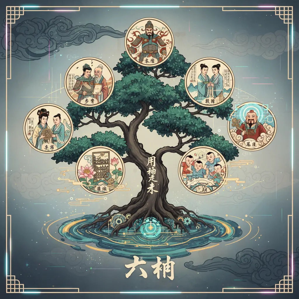 用神是木 - 六神