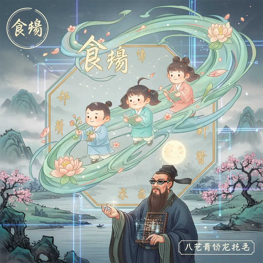 八字看幾個孩子 - 食傷