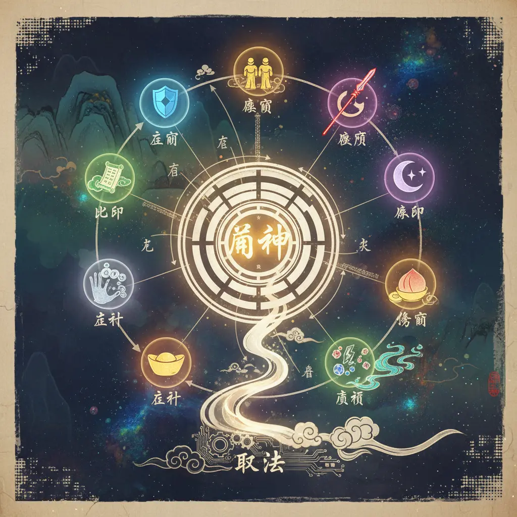 用神取法 - 十神