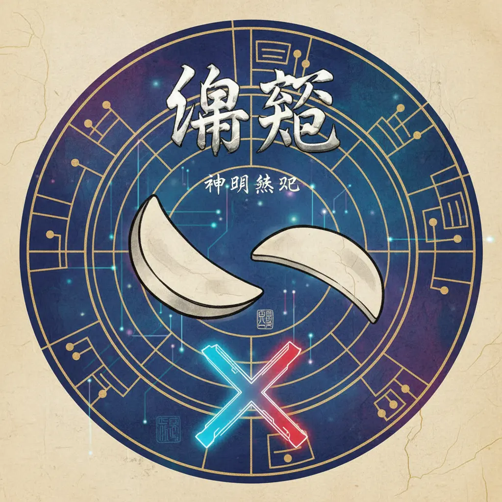 道教問神 - 陰筊