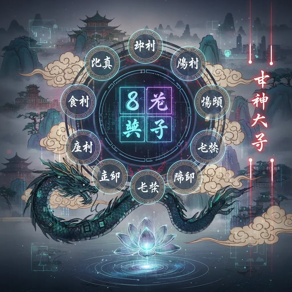 8字 - 十神
