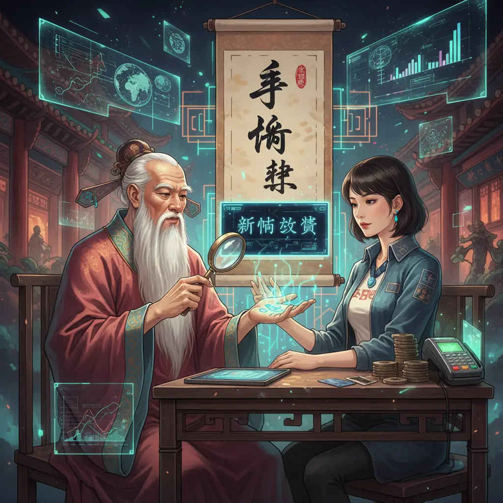 算命收費 - 手相學