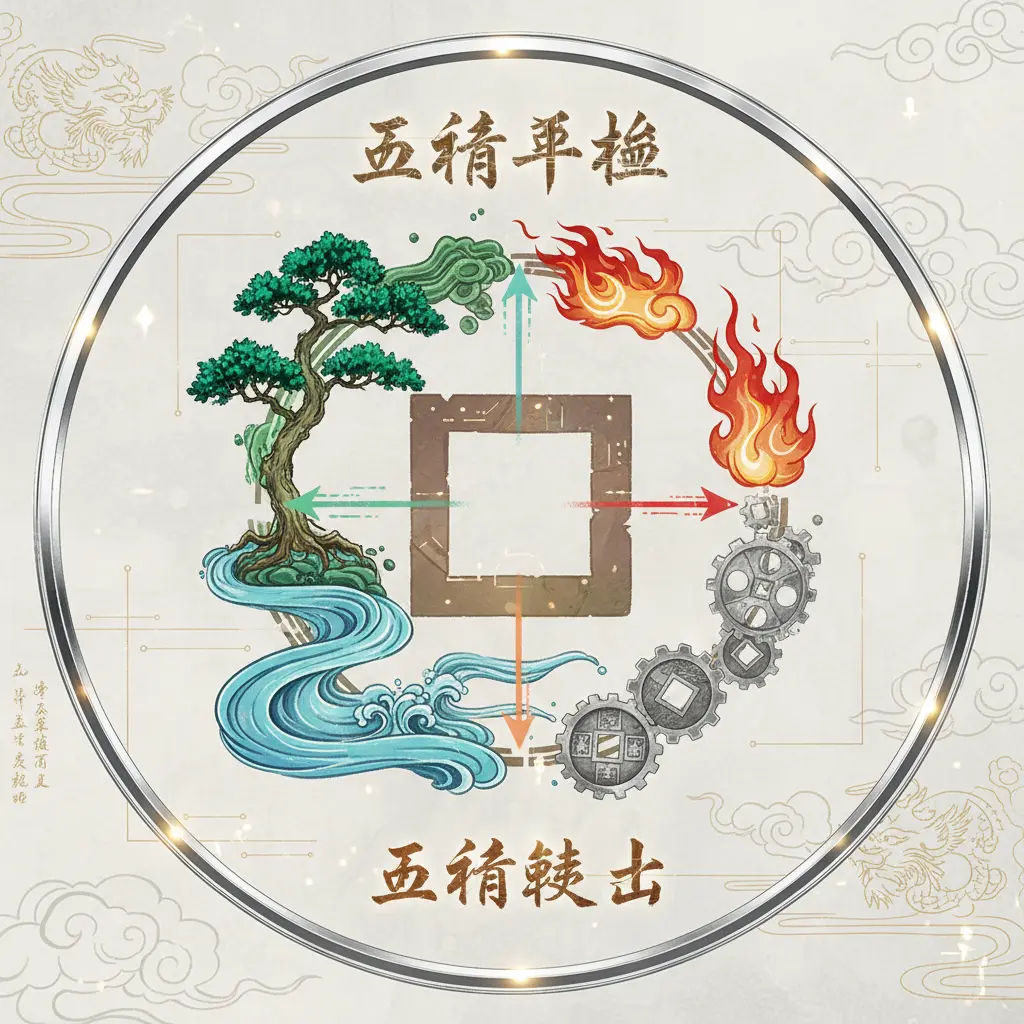 五行平衡 - 五行缺土