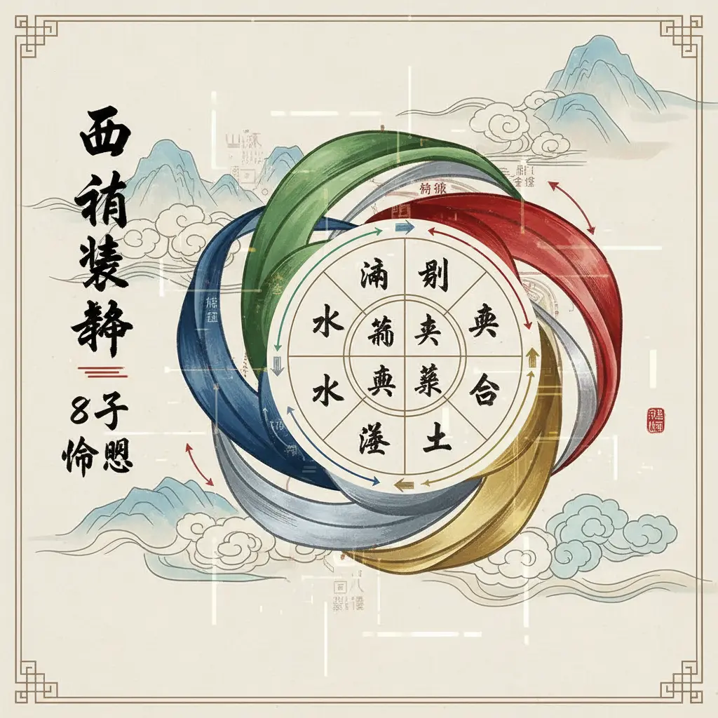 8字命盤 - 五行結構
