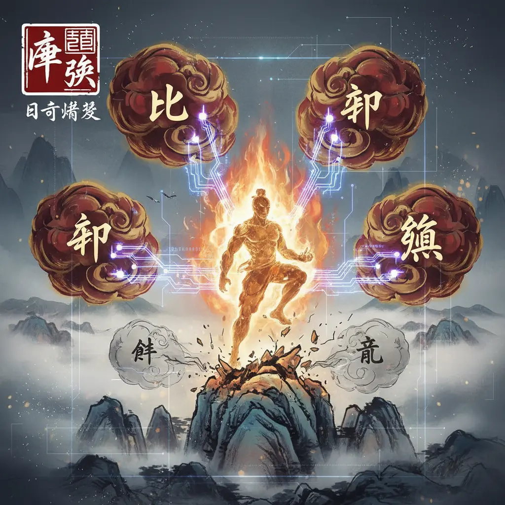 日干旺衰 - 偏強