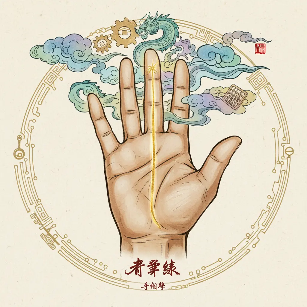 手相學 - 事業線