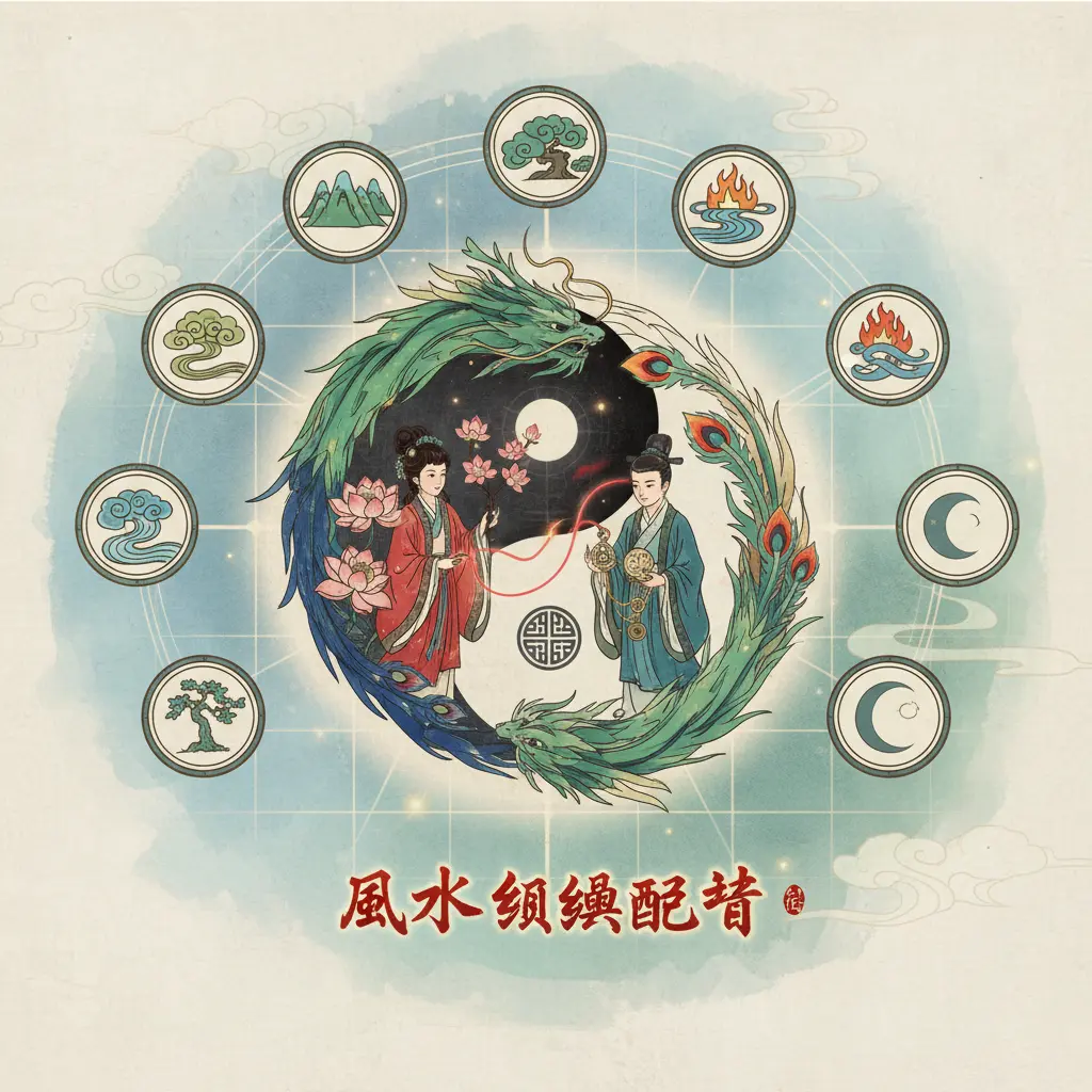 姻緣配對 - 風水