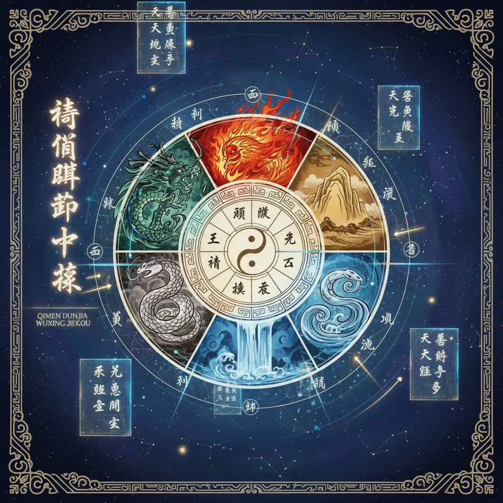 五行結構 - 奇門遁甲