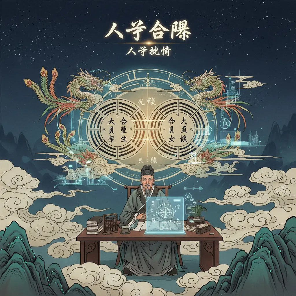 八字批命 - 八字合盤