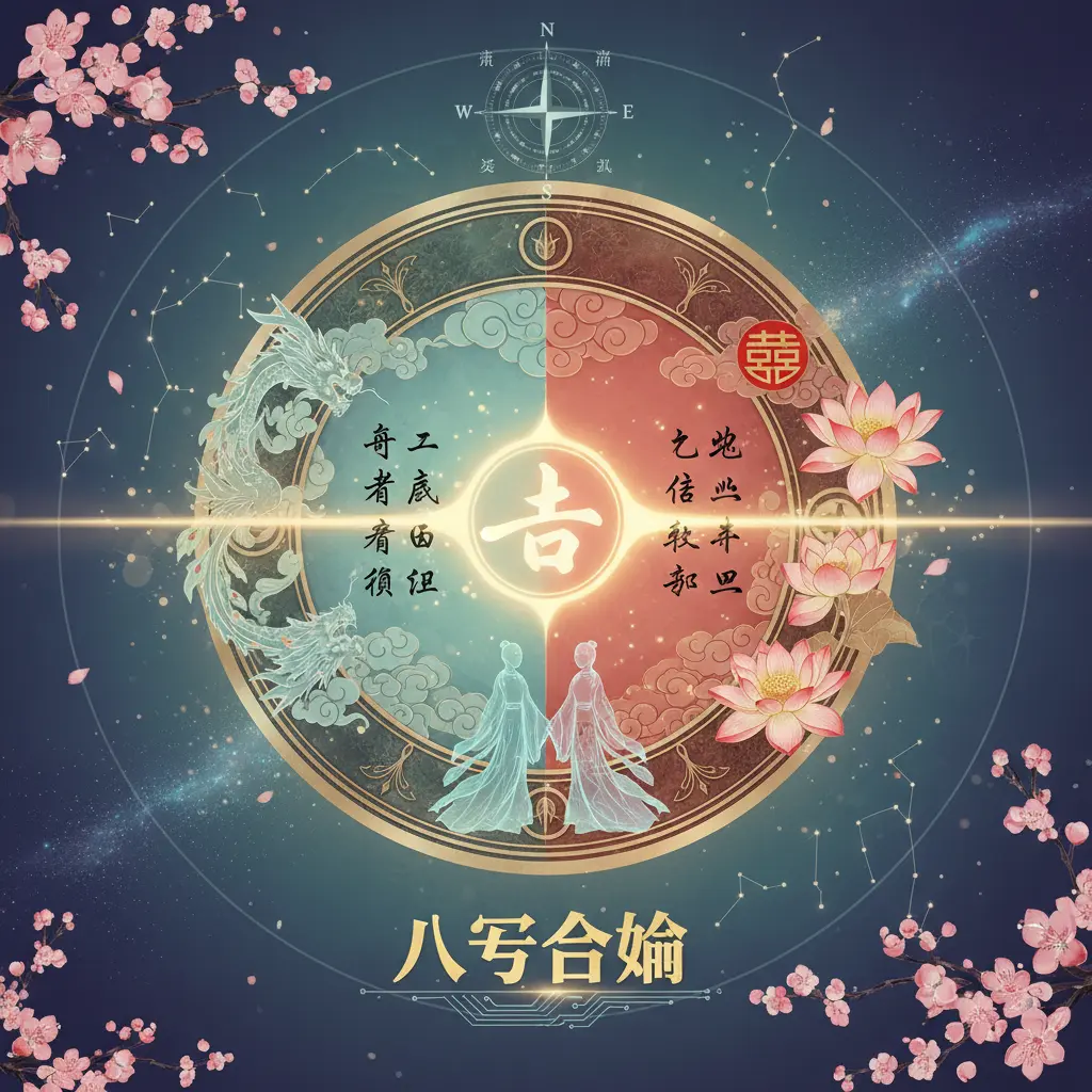 八字盤 - 八字合婚