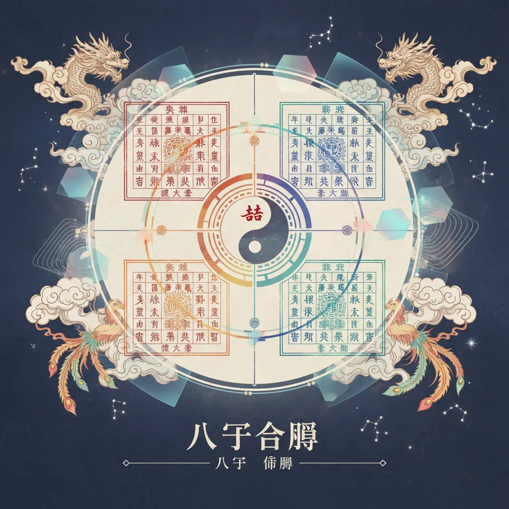 八字 命盤 - 八字合盤
