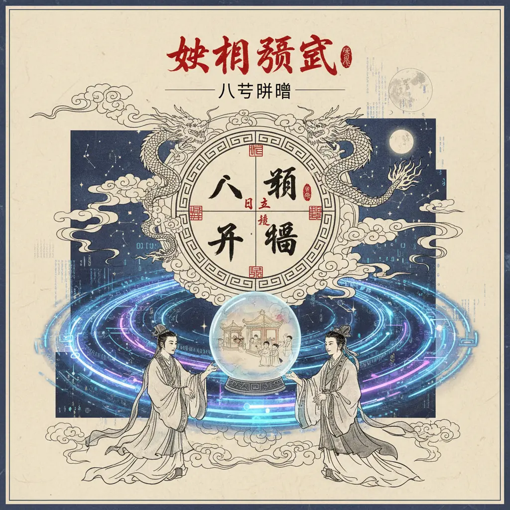 婚姻預測 - 八字排盤