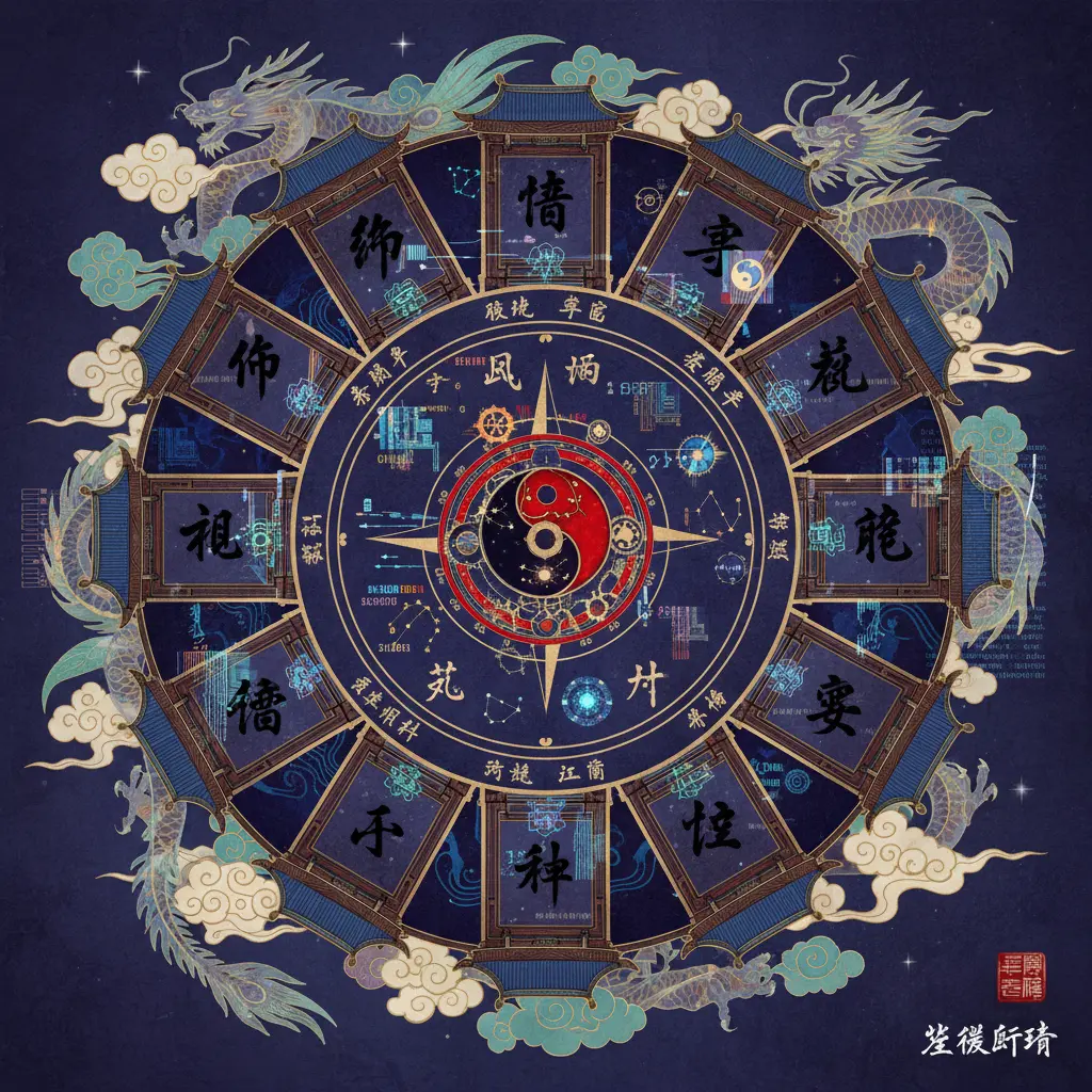 紫微鬥數 - 命盤