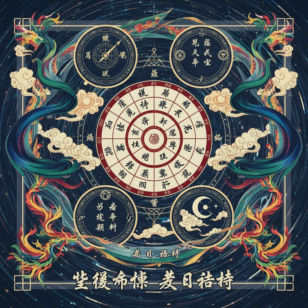 擇日吉時 - 紫微命盤