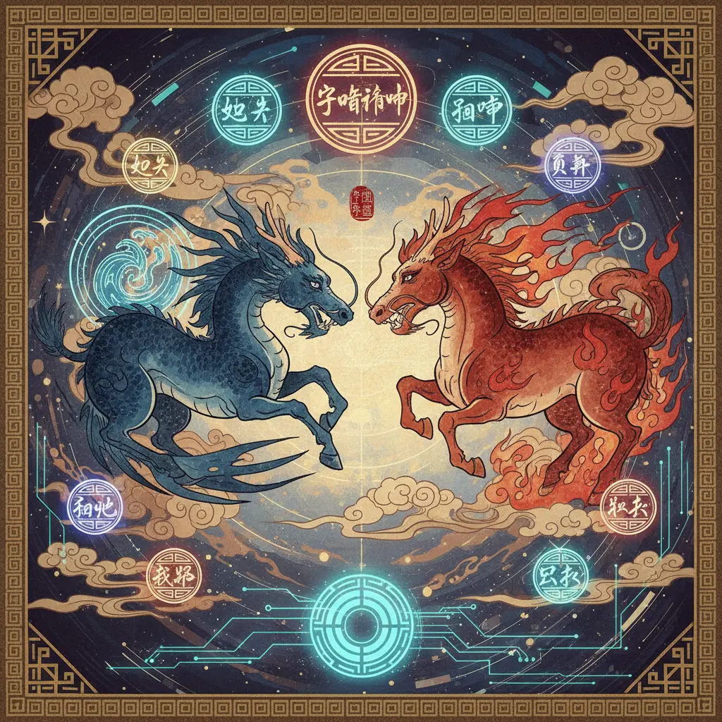 地支 - 地支相沖