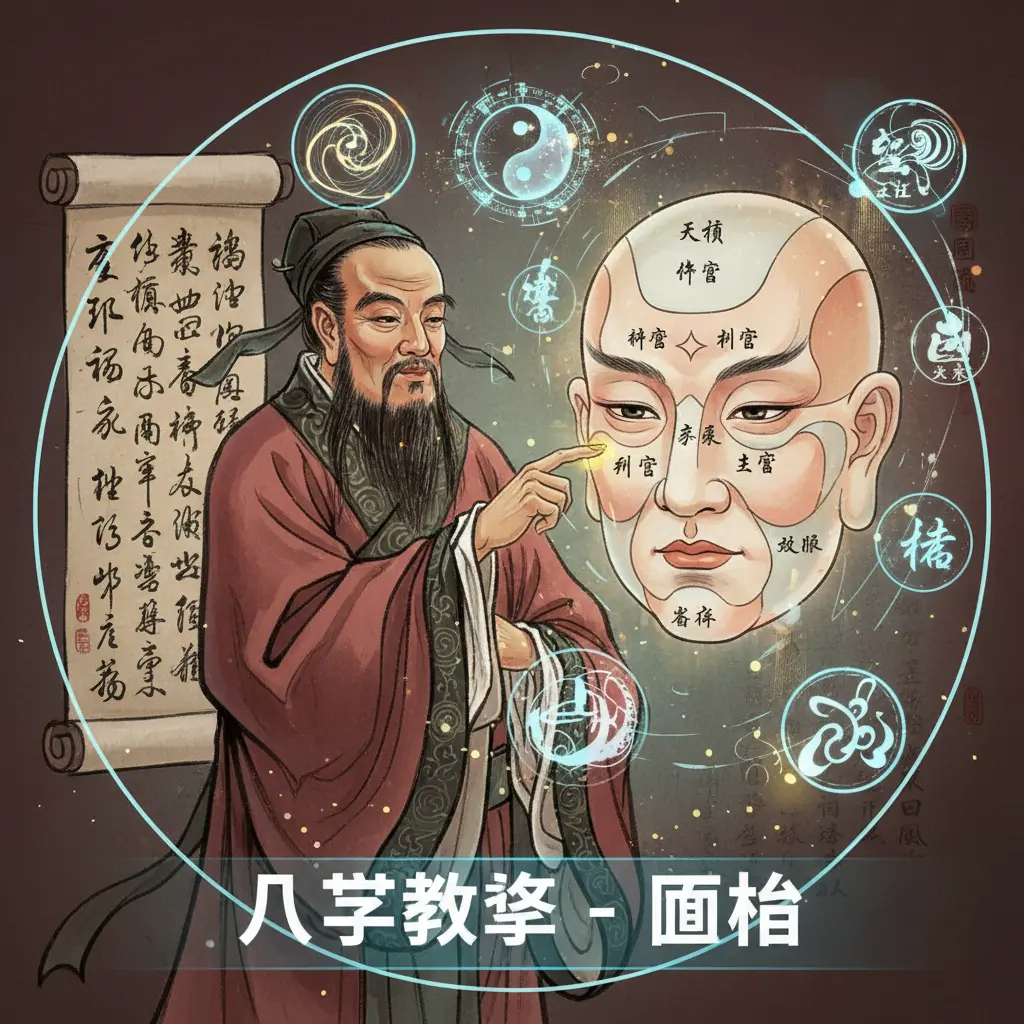 八字教學 - 面相