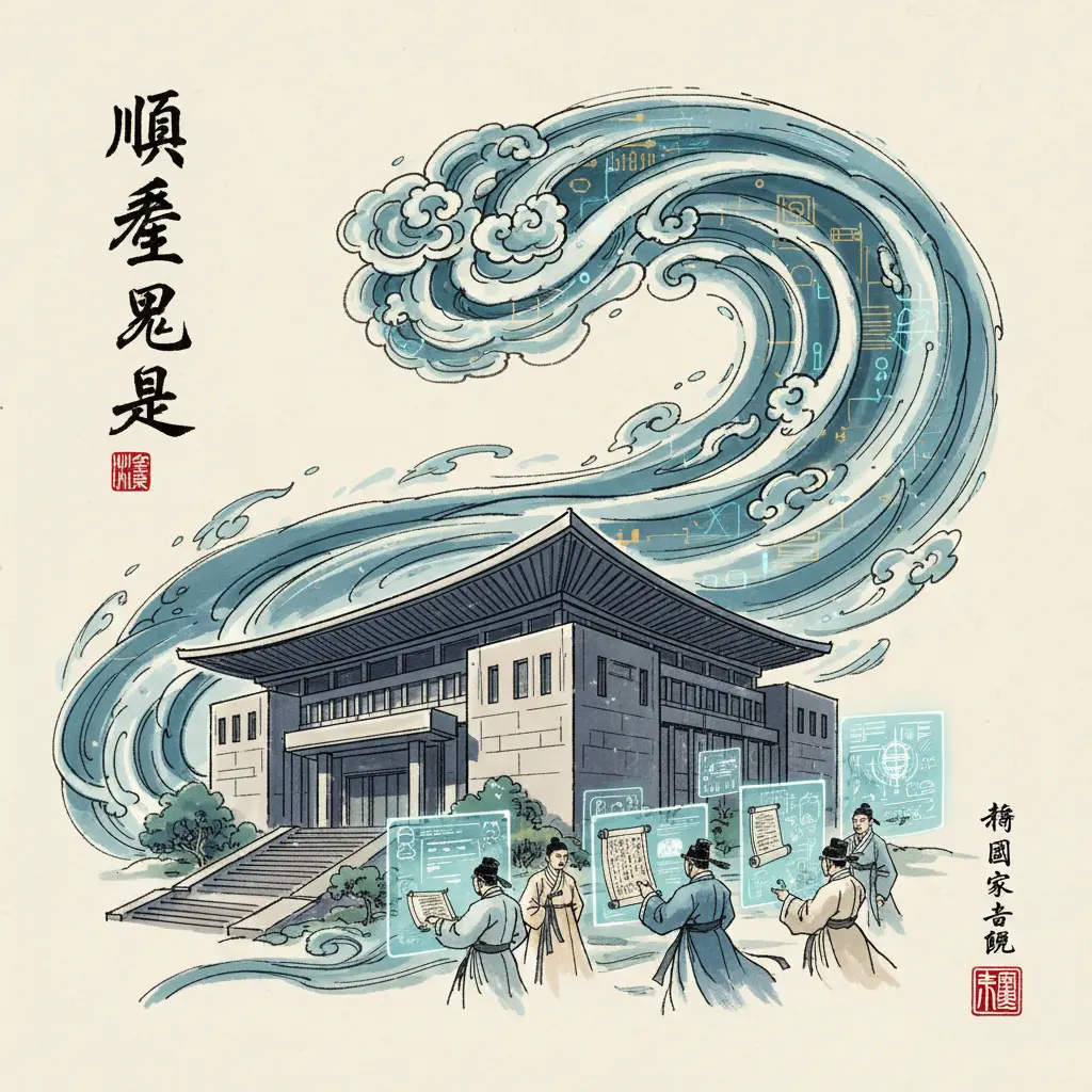 順勢而為 - 韓國國家圖書館