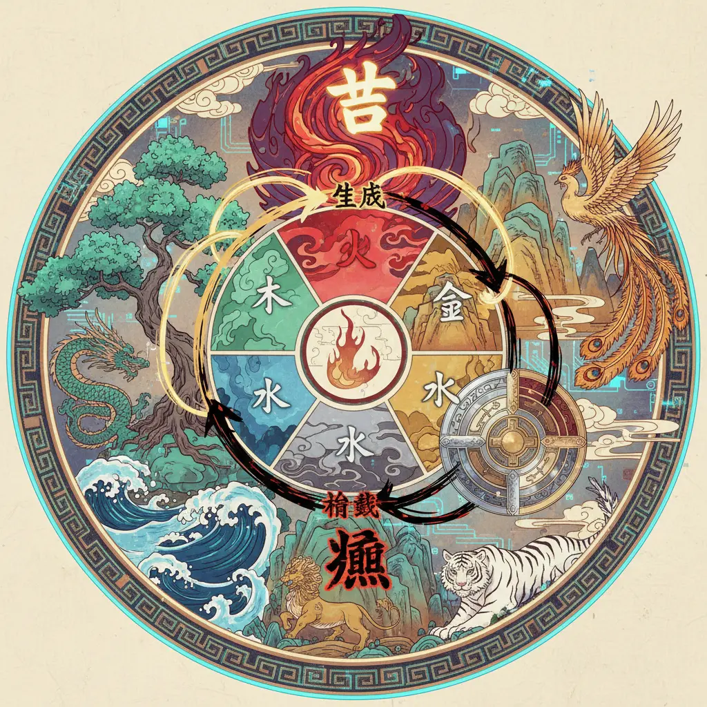 風水吉兇 - 五行