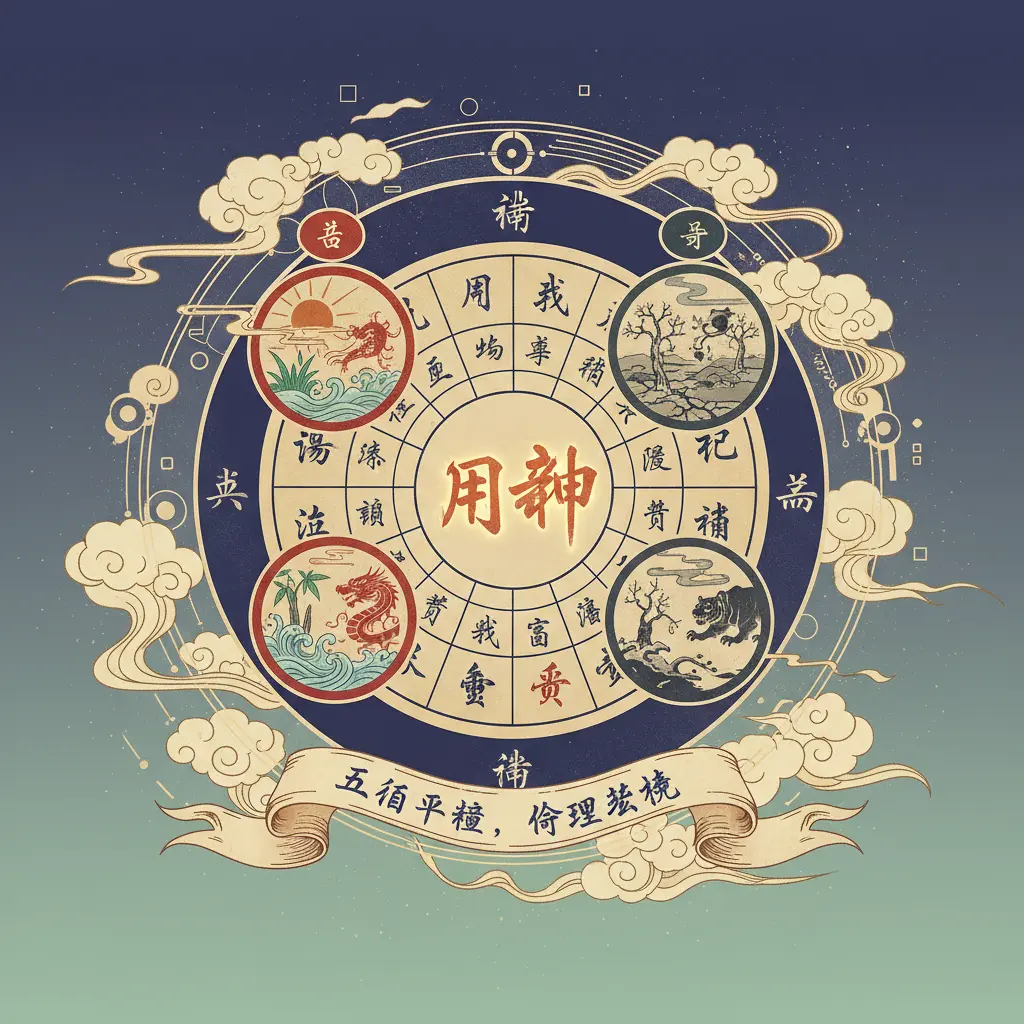 八字命盤 - 用神喜忌