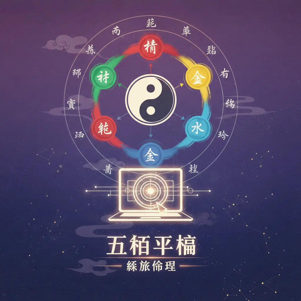 線上命理 - 五行平衡