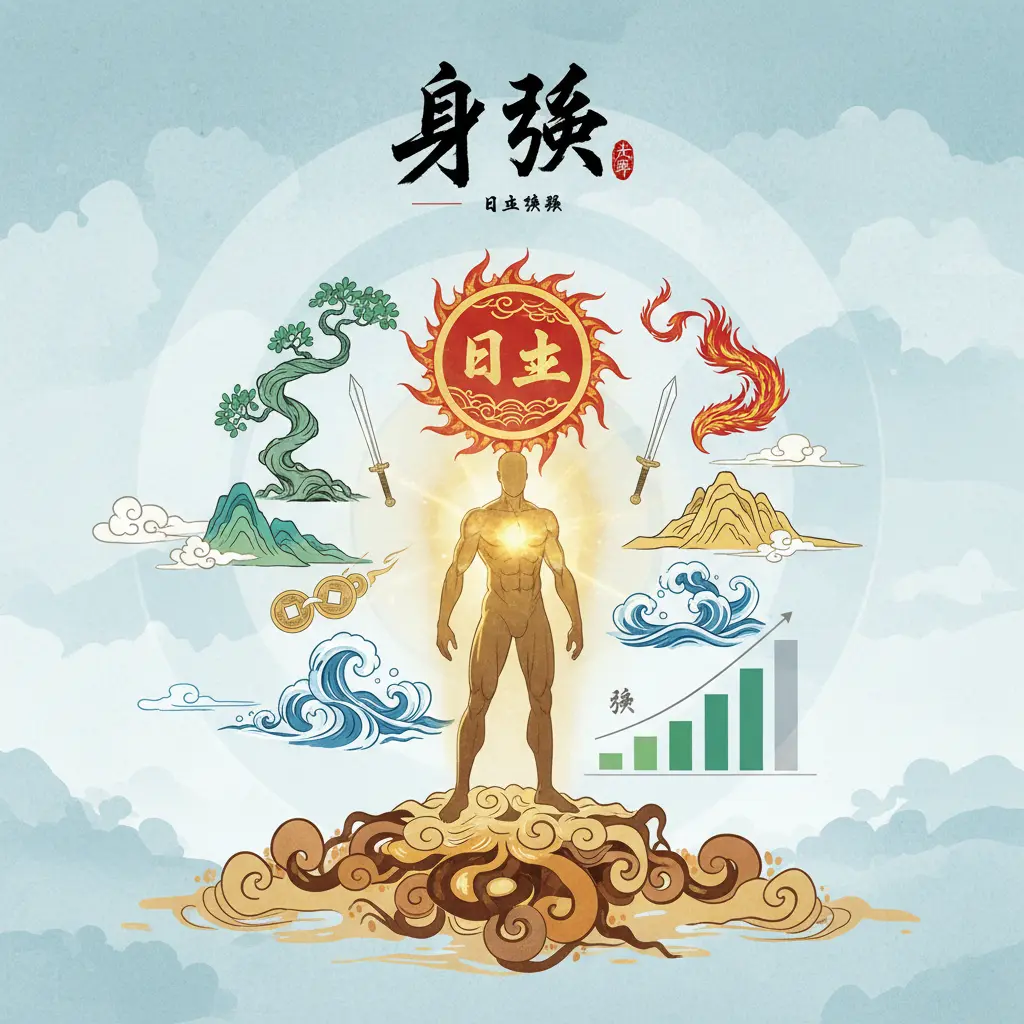 日主強弱 - 身強