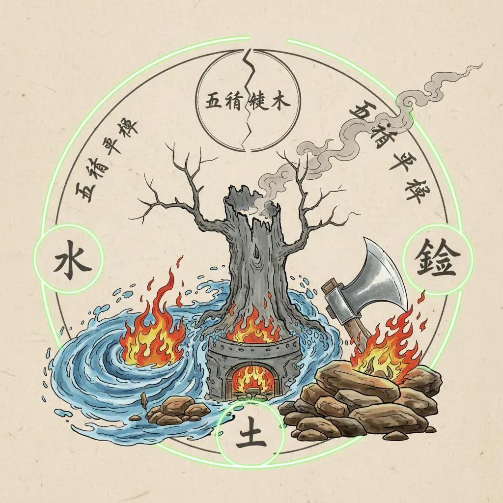 五行平衡 - 五行缺木