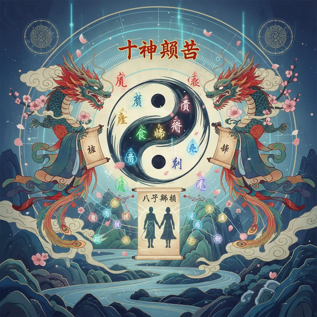 八字婚姻 - 十神組合