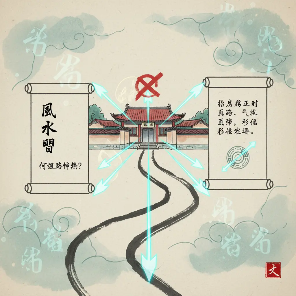 風水問答 - 路沖煞