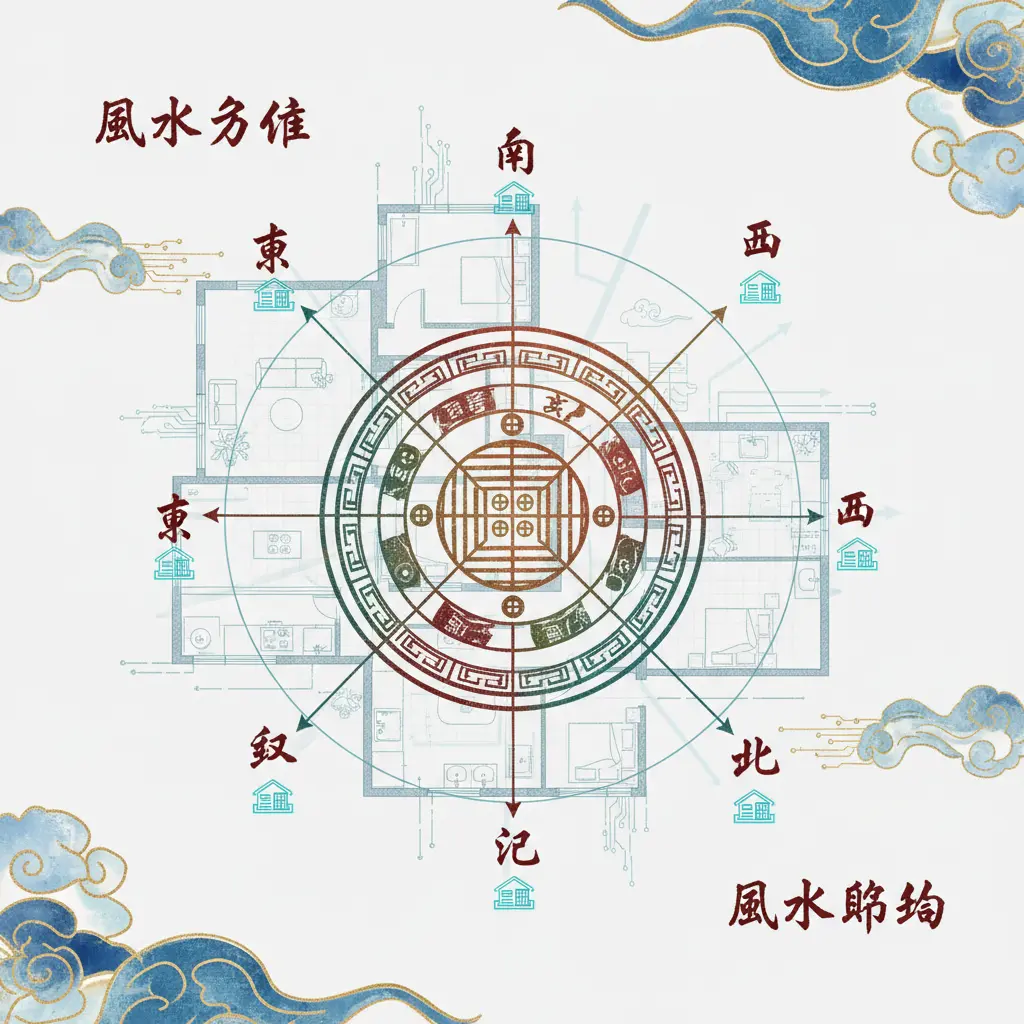 風水佈局 - 風水方位