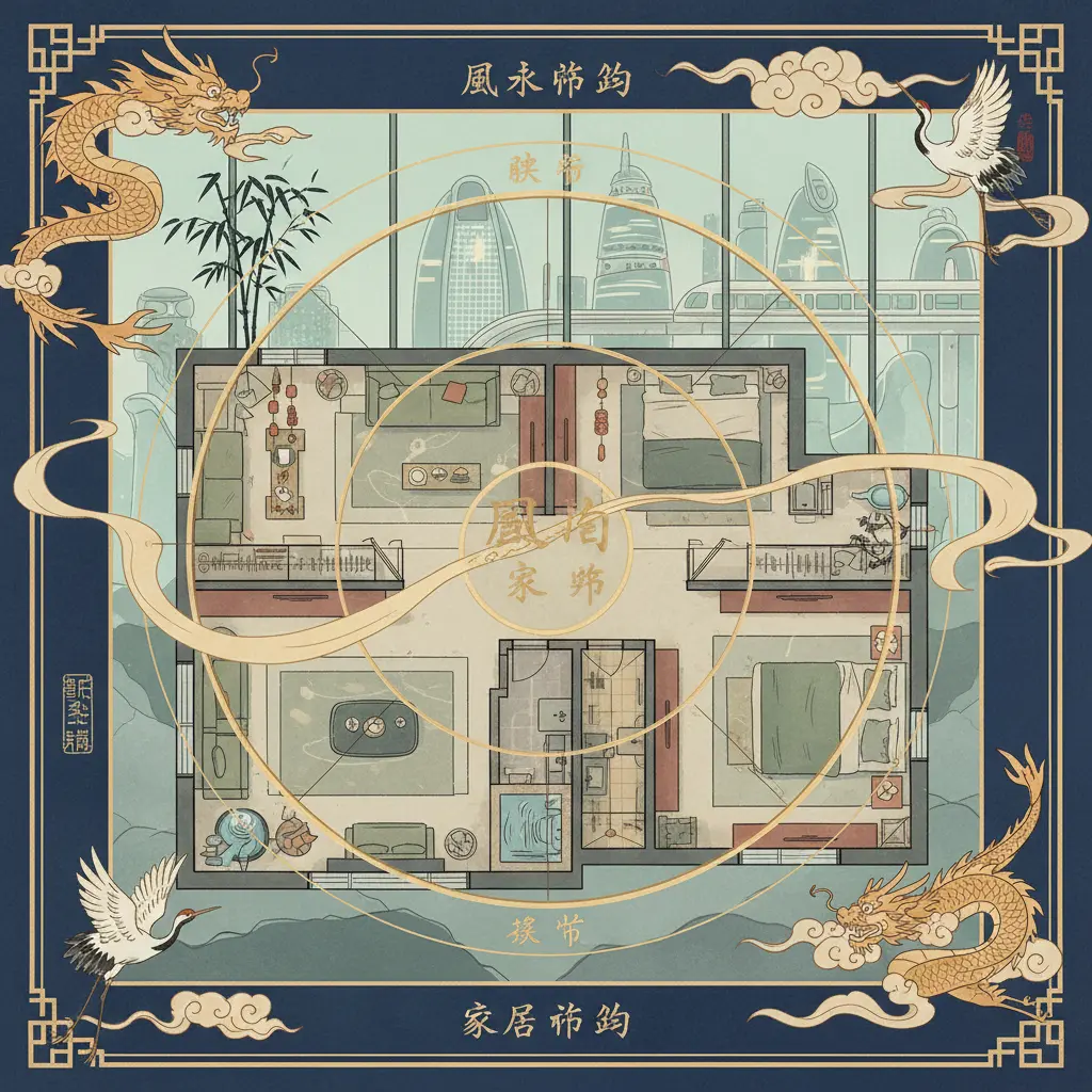 家居風水佈局 - 風水佈局