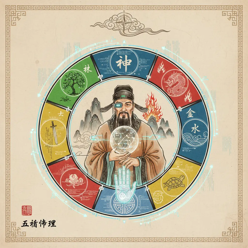 五行結構 - 算命