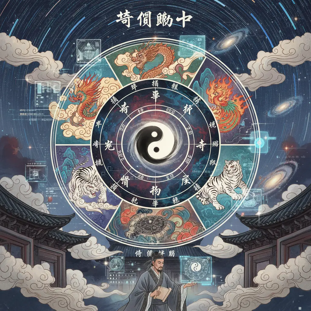 命盤排盤 - 奇門遁甲