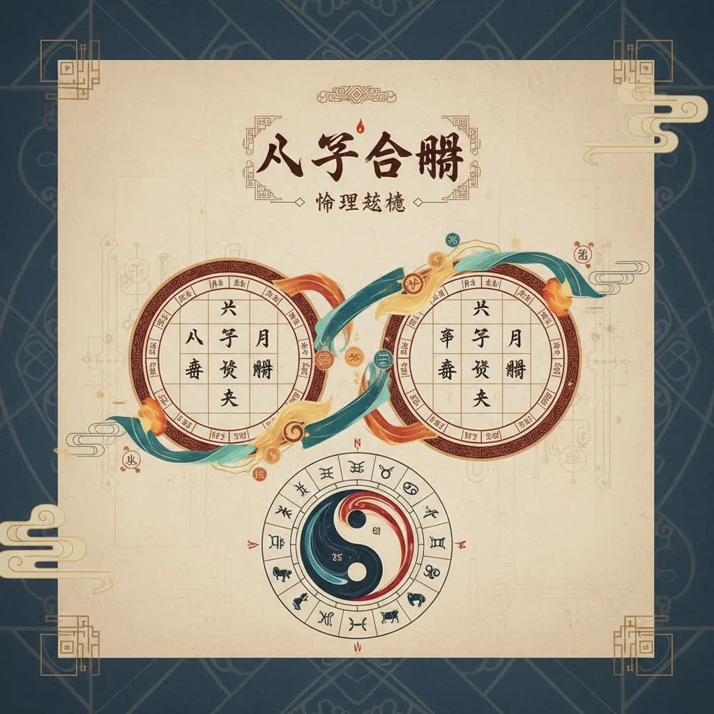 八字命盘 - 八字合盤