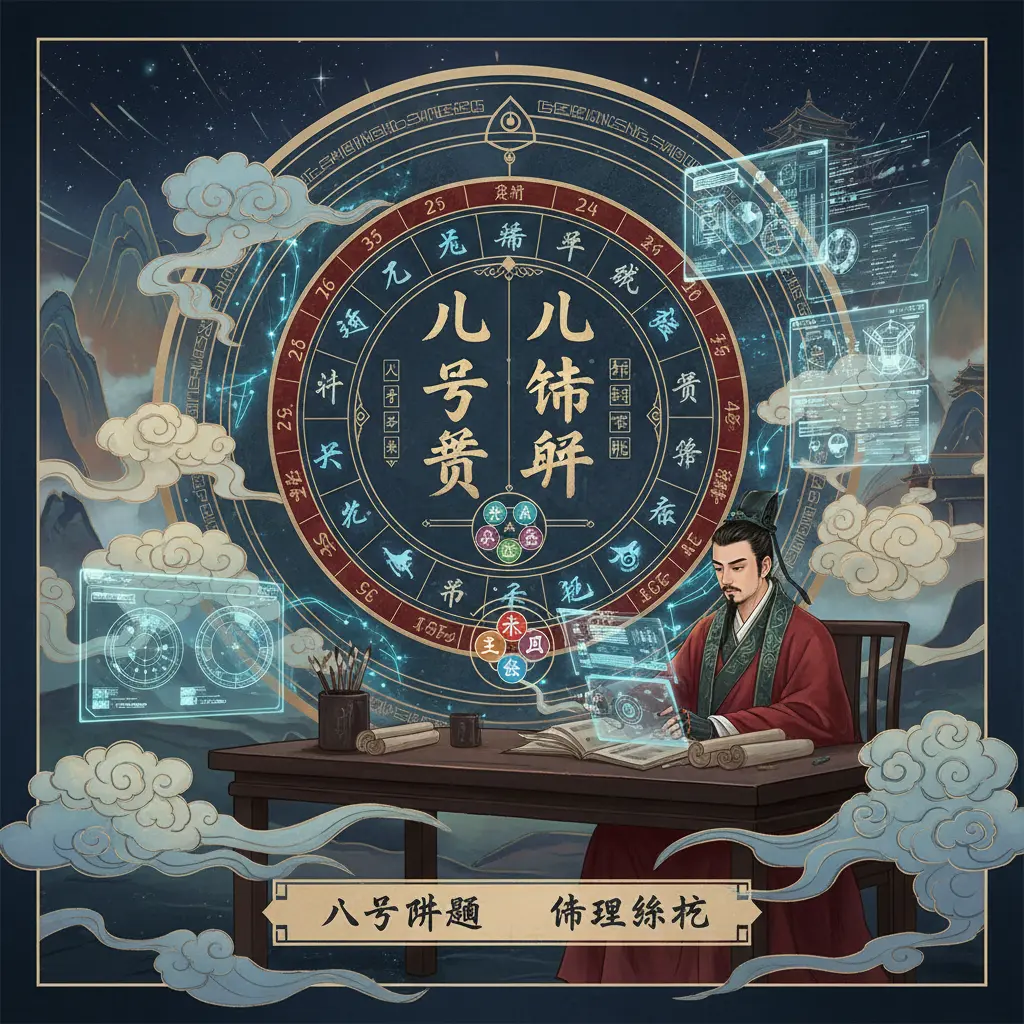 八字 命盤 - 八字排盤