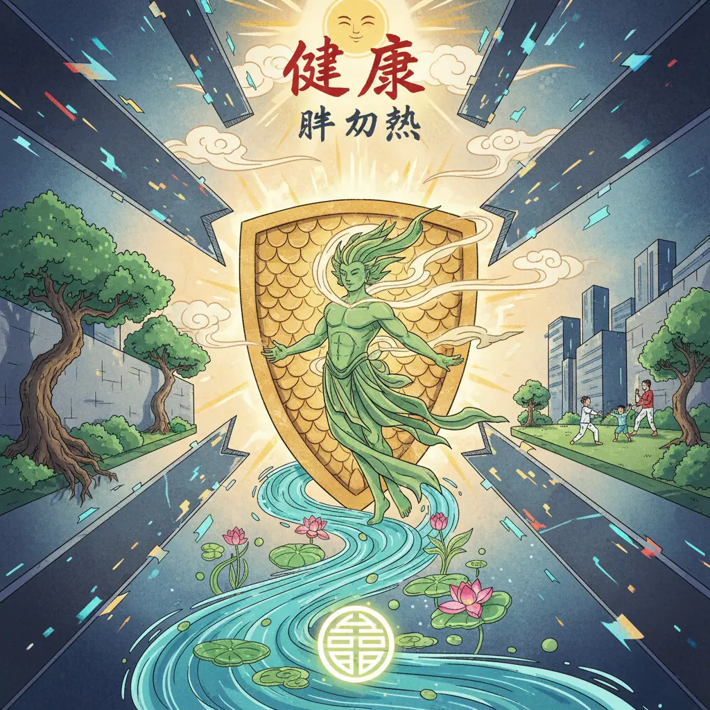 壁刀煞 - 健康