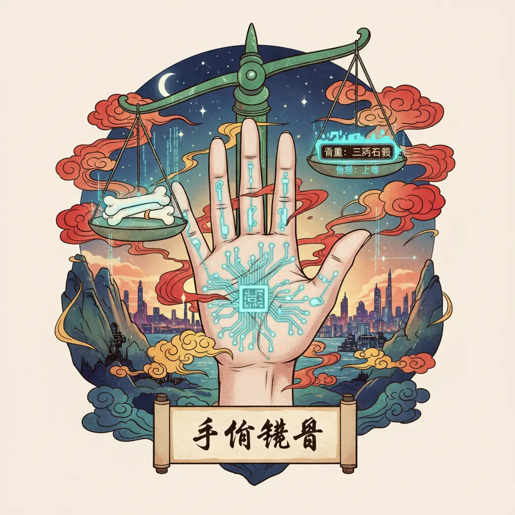 稱骨算命 - 手相學