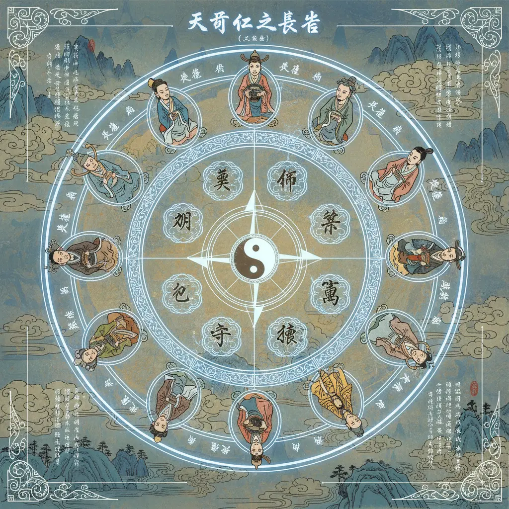 地支藏幹 - 天干十二長生