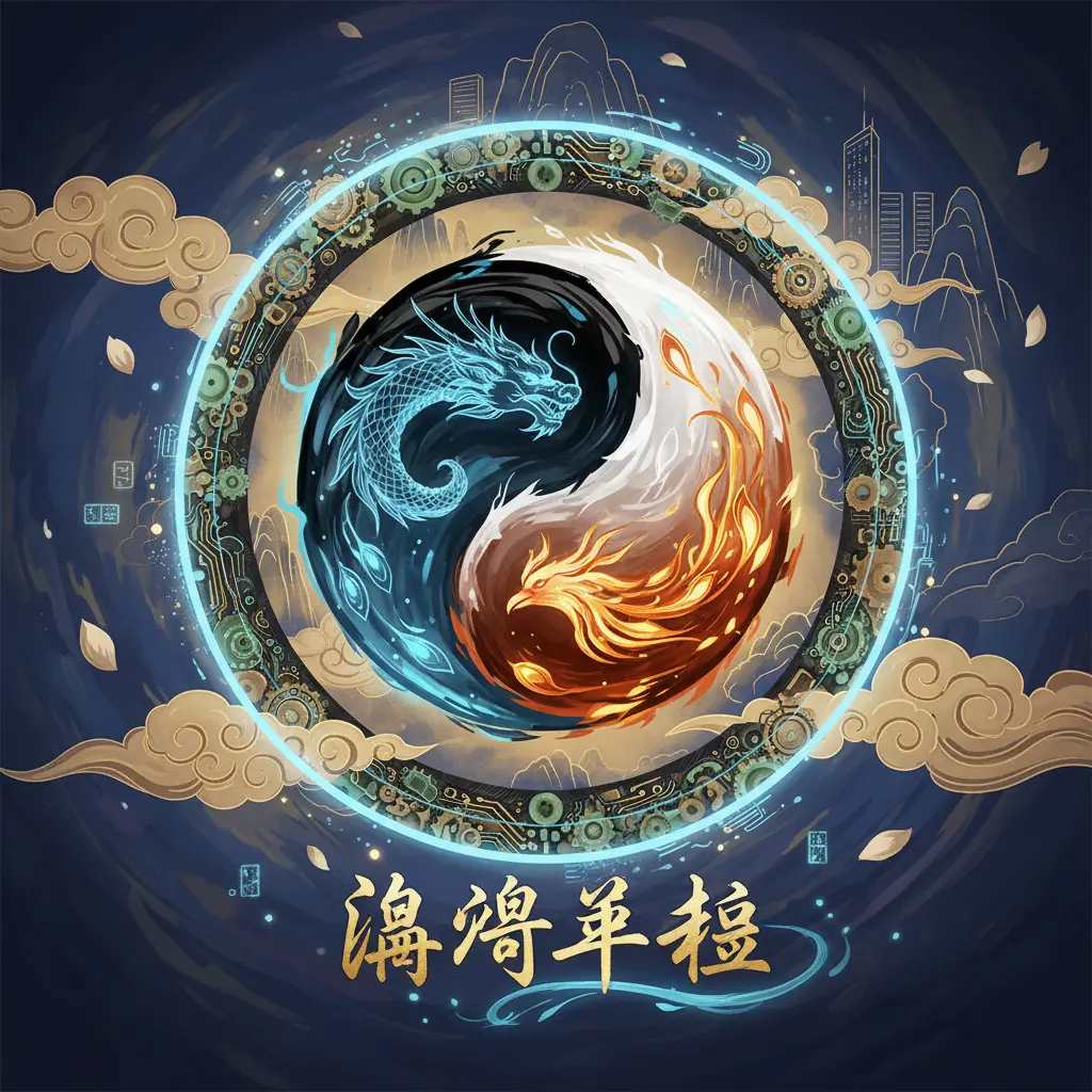 陰陽平衡 - 太極圖