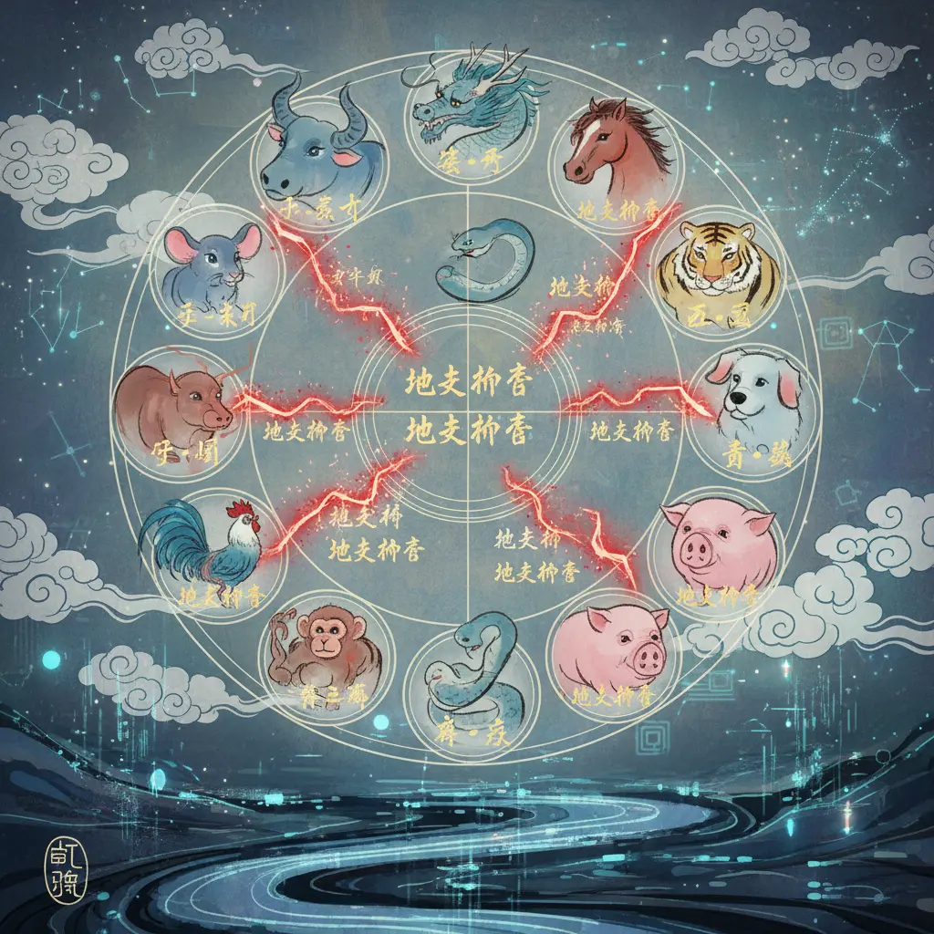 地支 - 地支相害