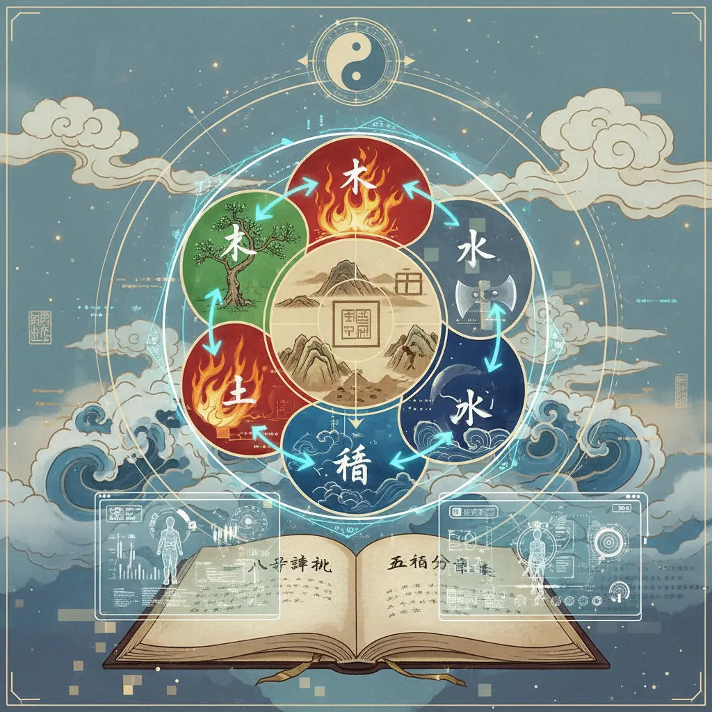 八字詳批 - 五行分析