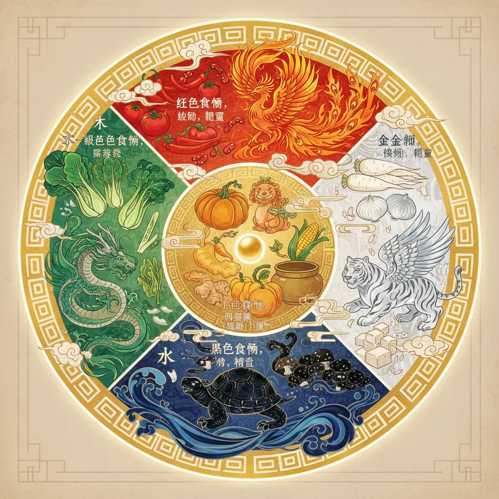 五行開運 - 五行食物