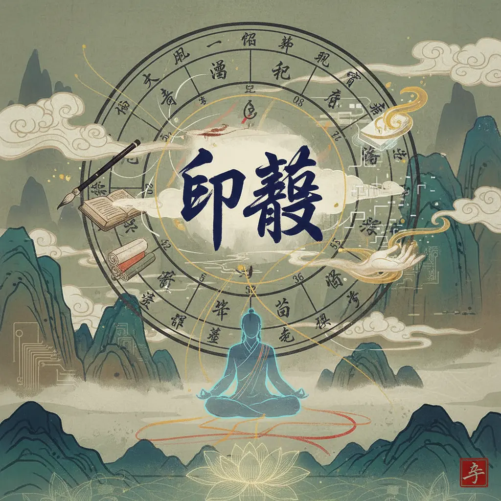 八字命盤解析 - 印綬
