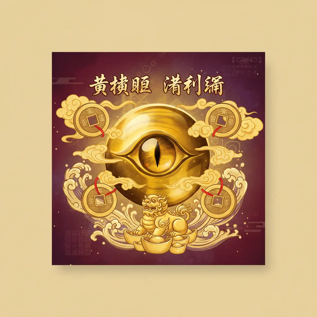 旺財運 - 黃虎眼
