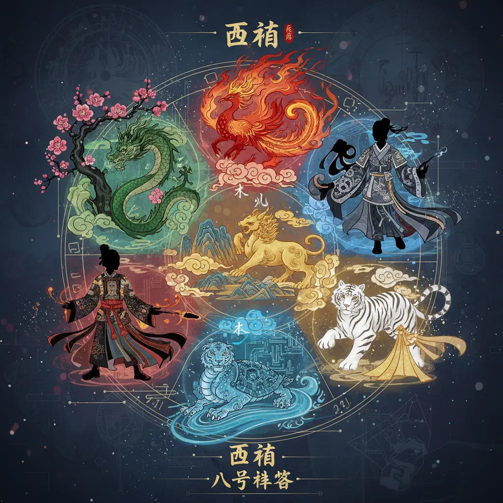 八字性格 - 五行