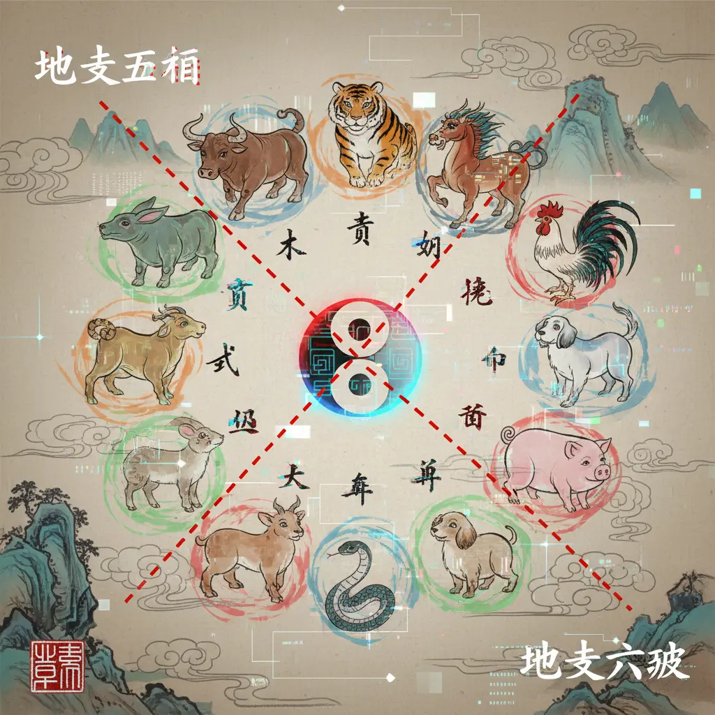 地支六破 - 地支五行