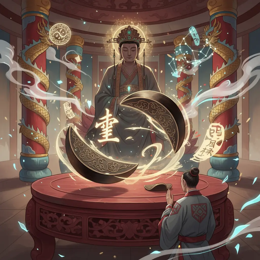 道教問神 - 杯筊